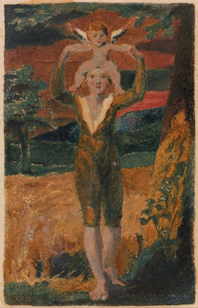 Songs of Innocence and of Experience, Plate 32, Experience Frontispiece (Bentley 28) by William Blake